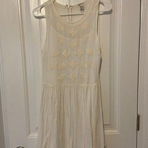 Forever 21 Sheer White Dress